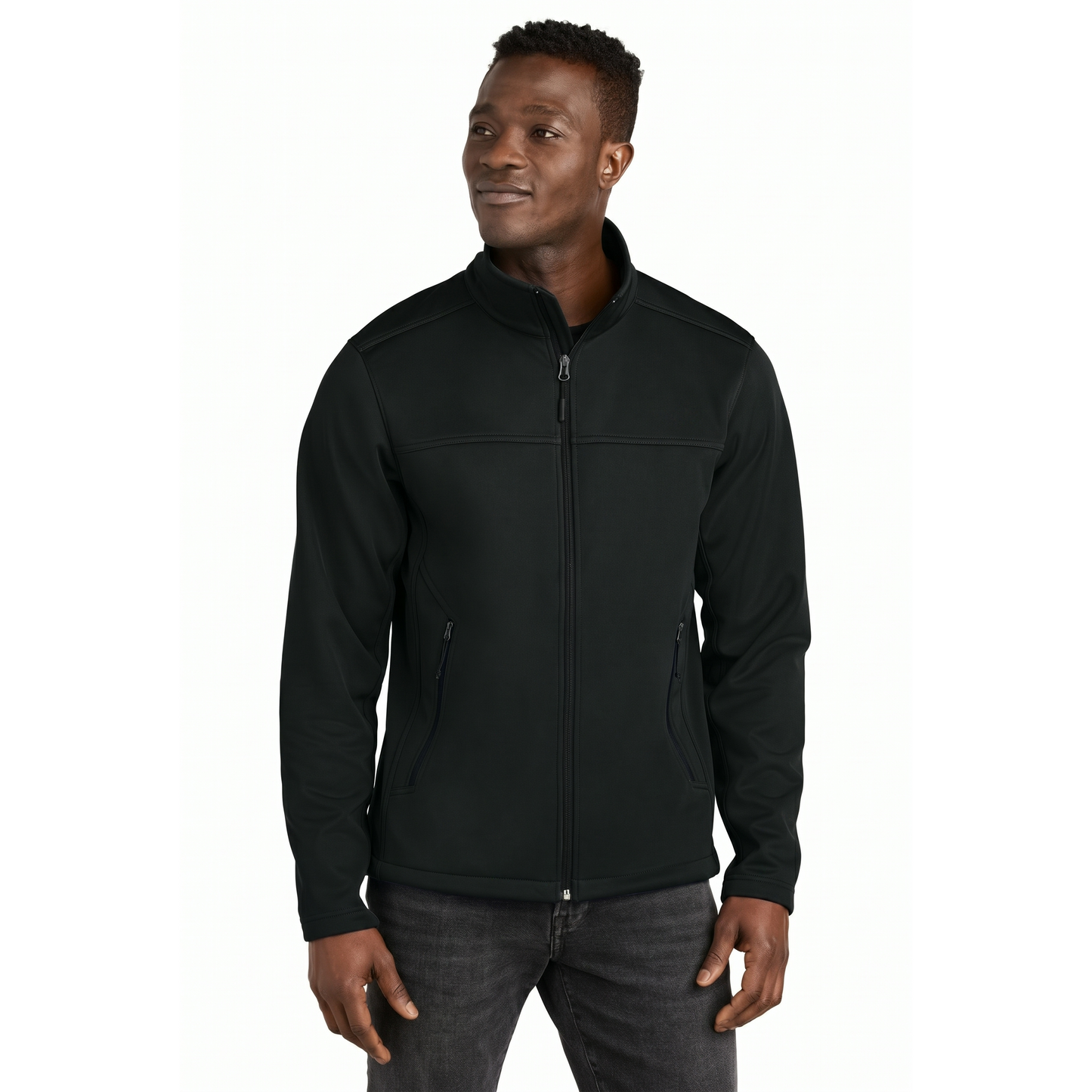 Chest Logo Ridgewall Soft Shell Jacket