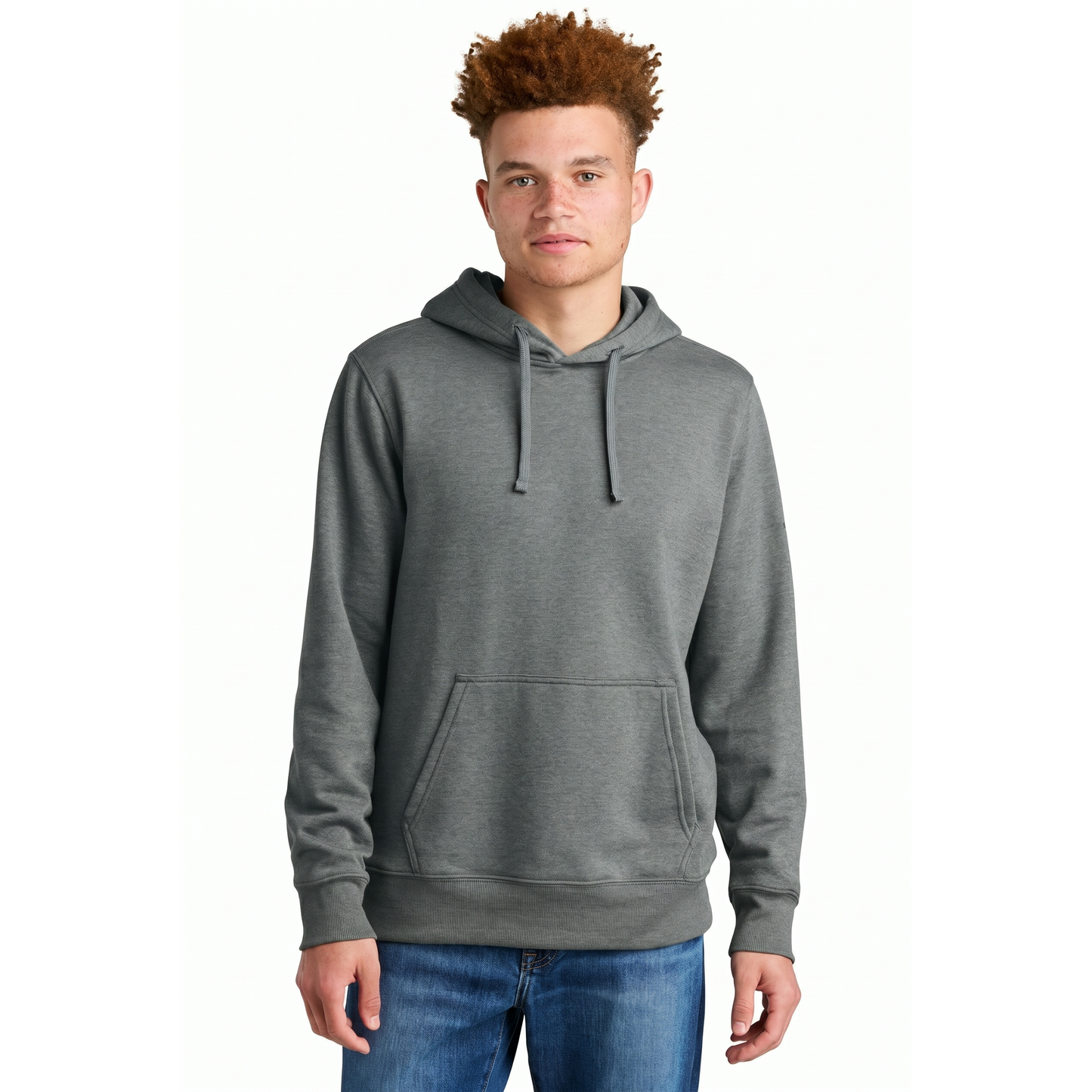 Sleeve Logo Pullover Hoodie