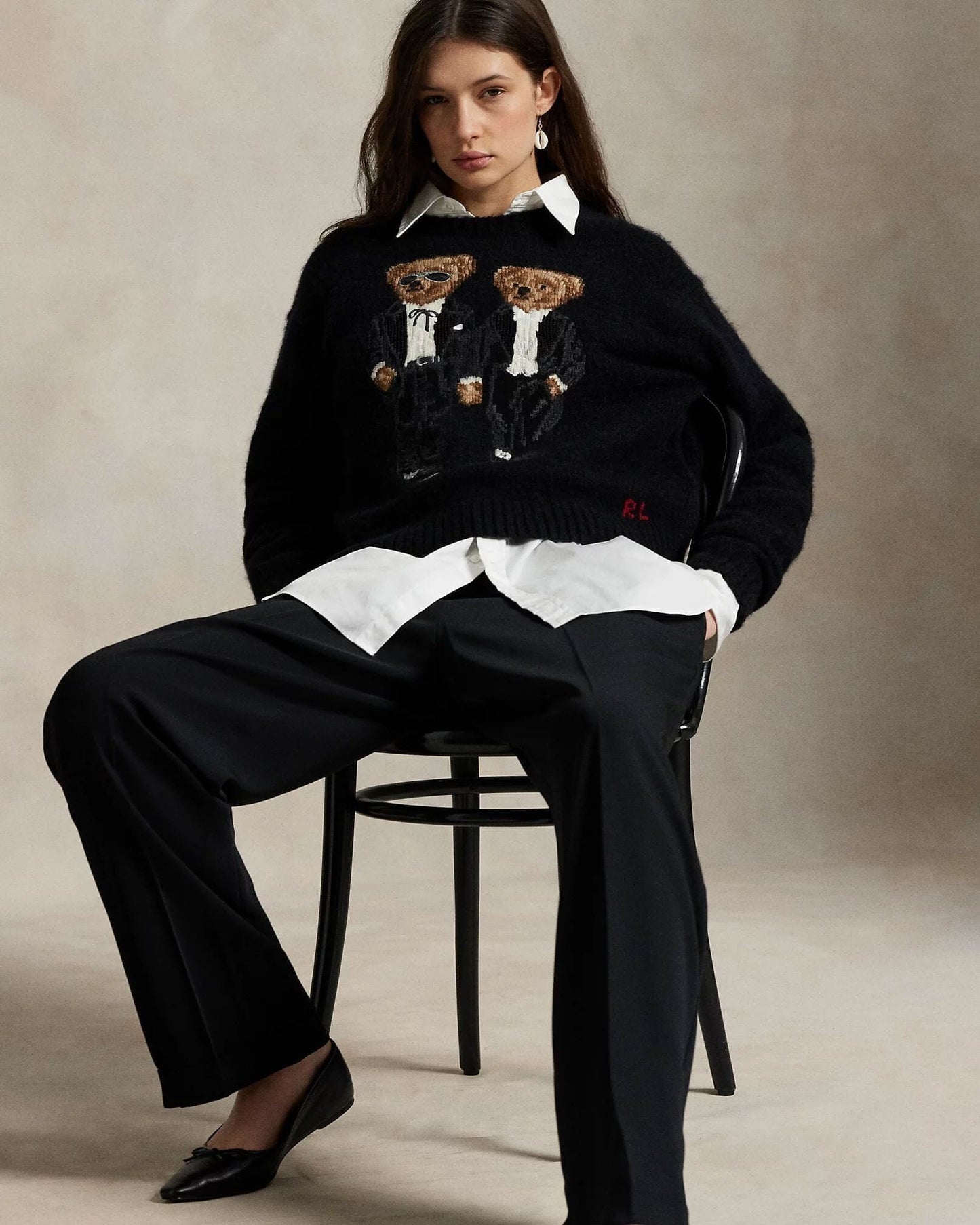 The Ricky Tuxedo Bear Sweater