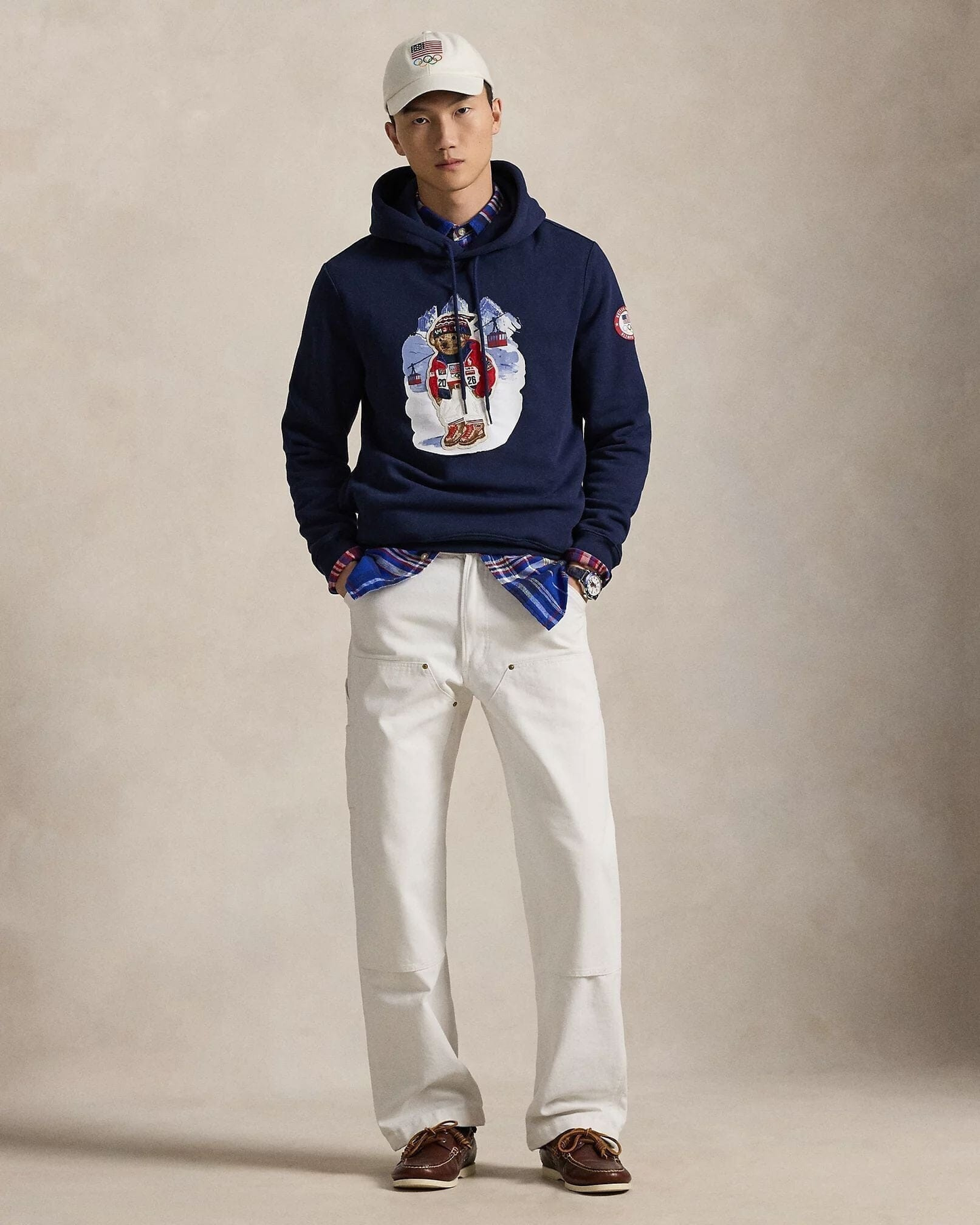 Team USA Bear Hoodie