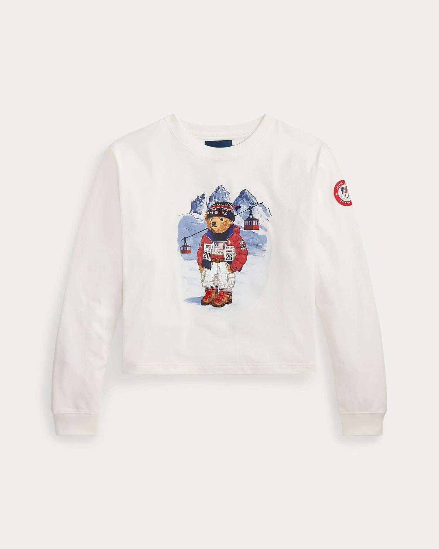 Team USA Bear Long-Sleeve Tee