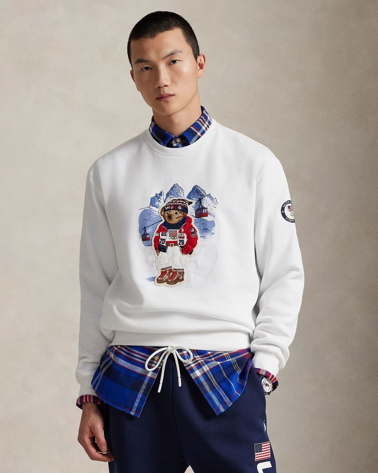 Team Usa  Bear Sweatshirt