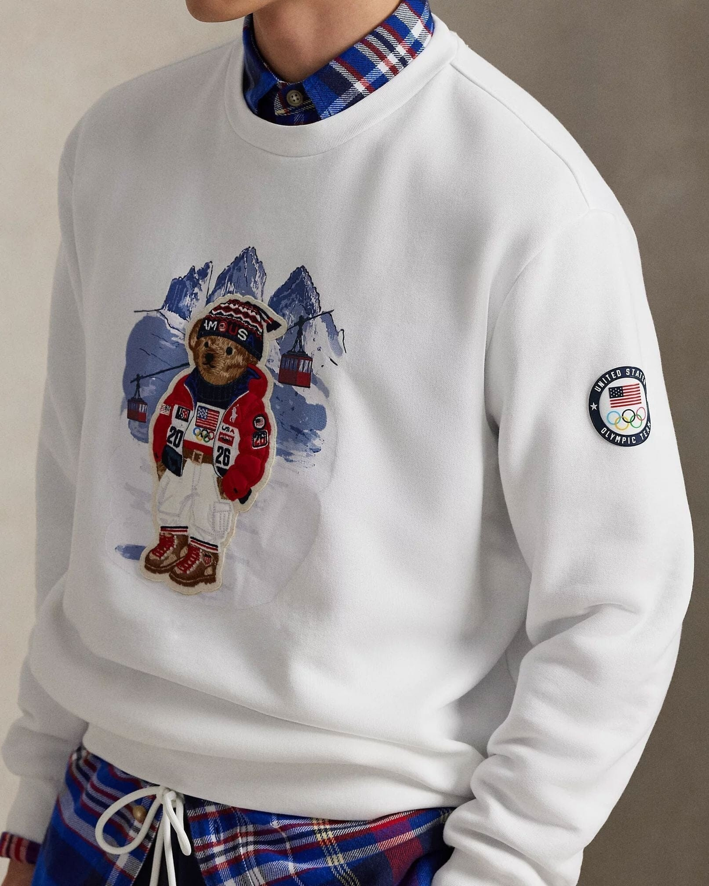 Team Usa  Bear Sweatshirt