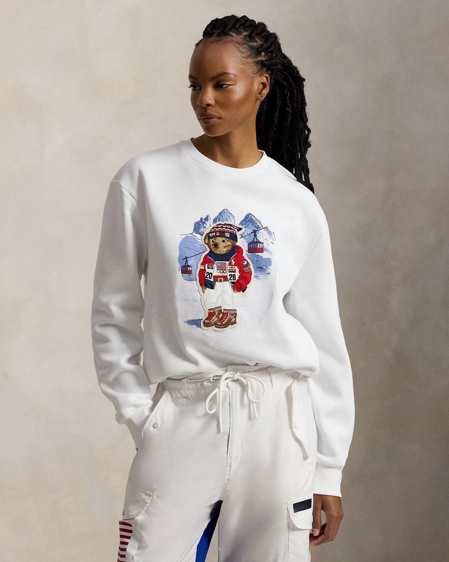 Team Usa  Bear Sweatshirt