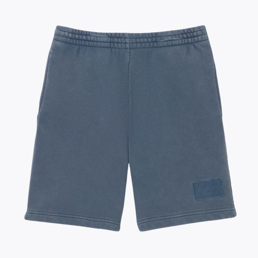 Washed Effect Cotton Fleece Shorts