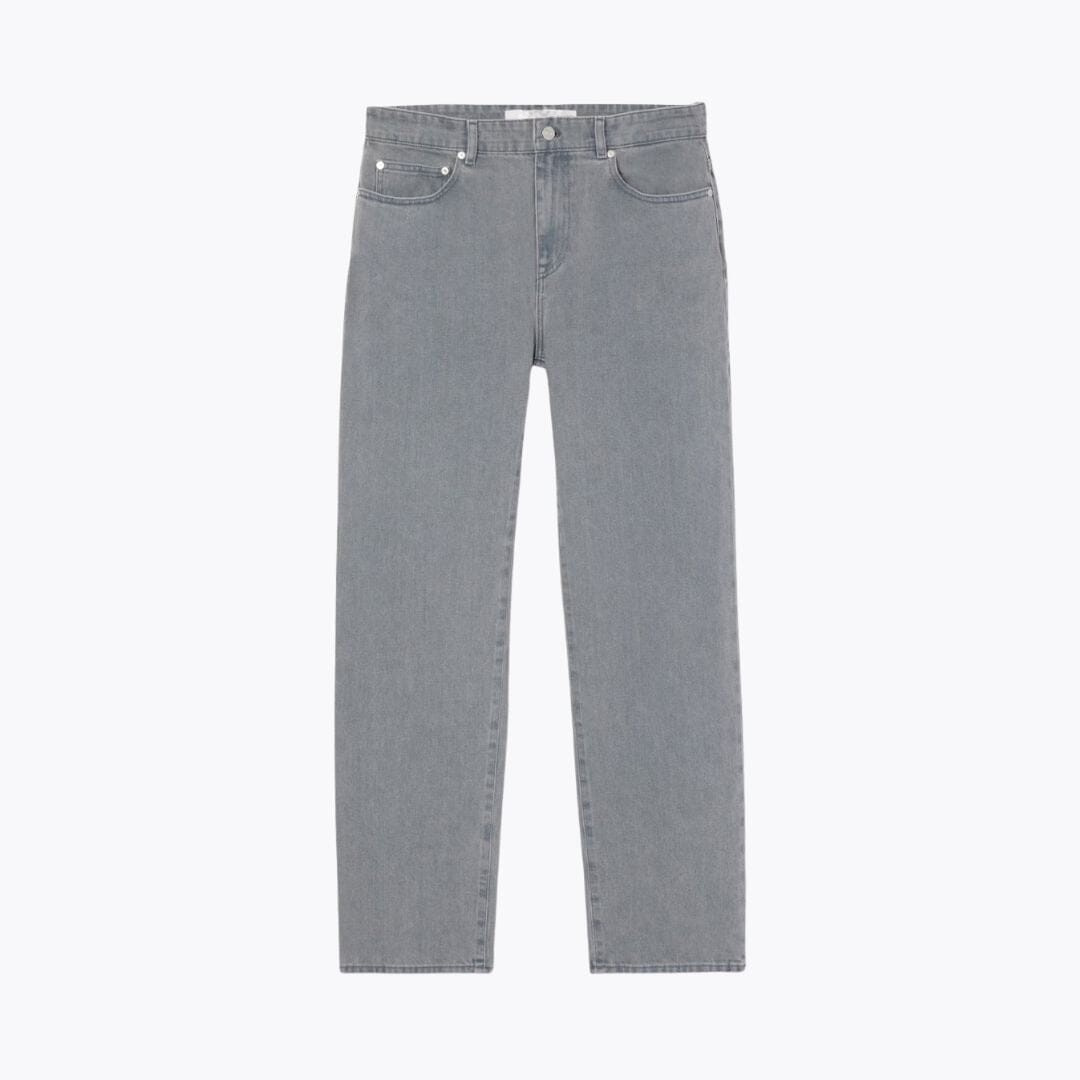 Washed Effect Denim Jeans
