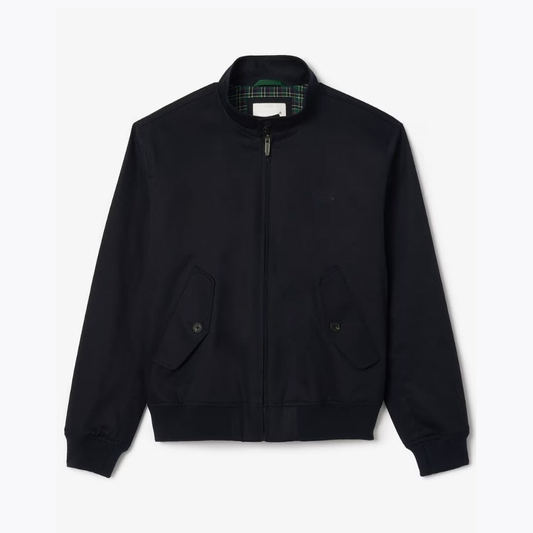 Water-Repellent Twill Harrington Jacket