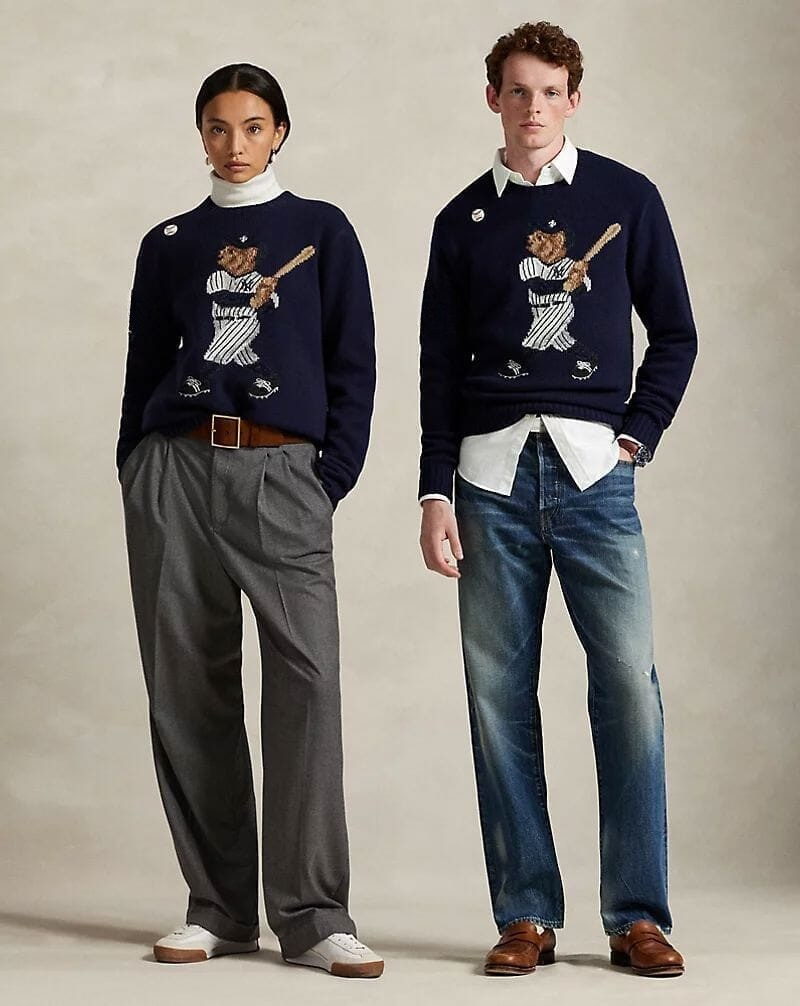 Yankees Bear Sweater