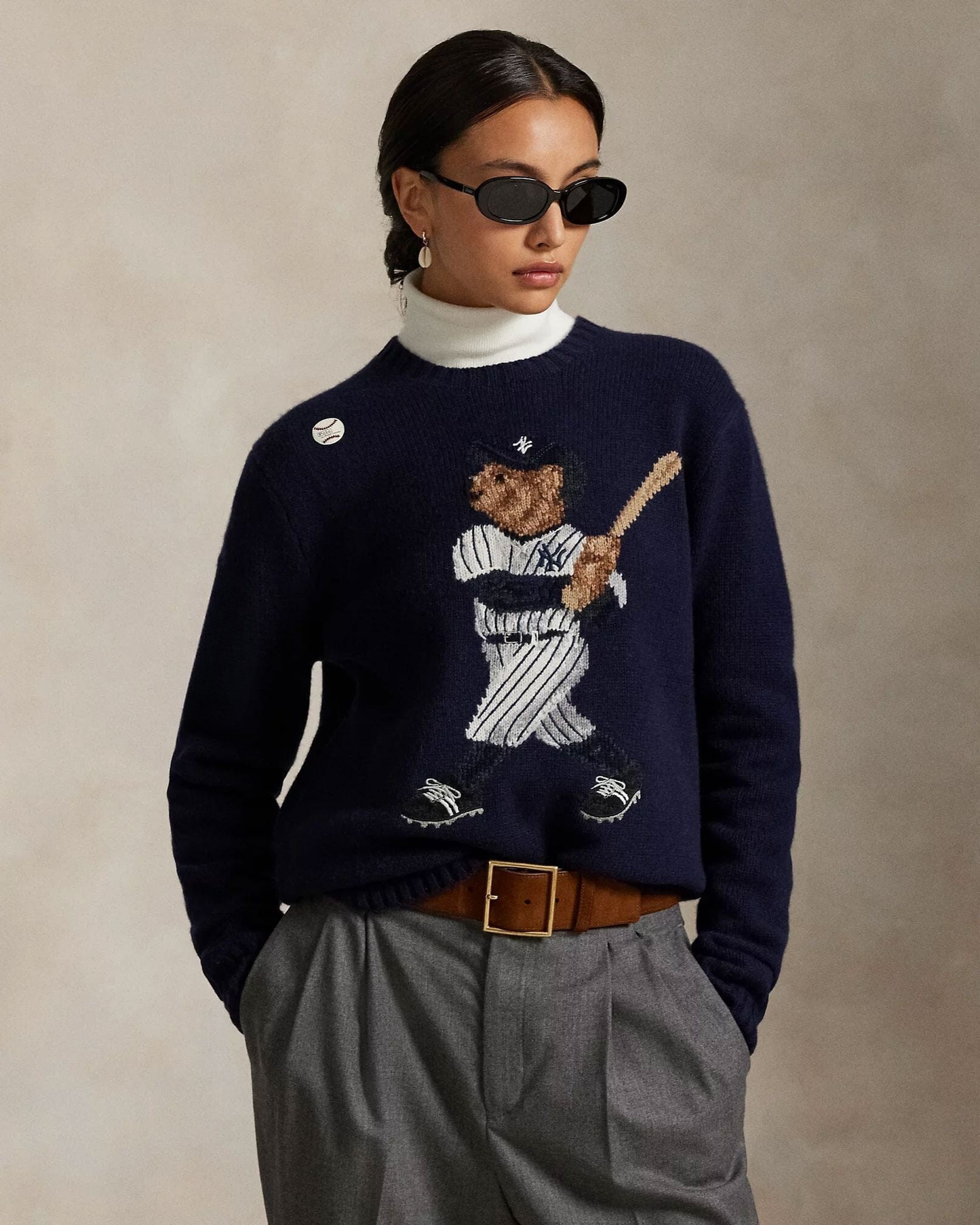 Yankees Bear Sweater